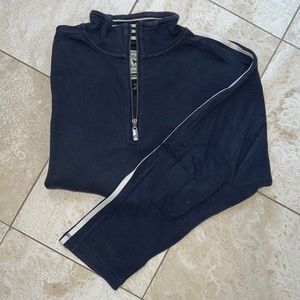 The Black Dog Quarter Zip Sweater